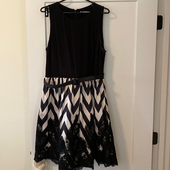 Eliza J dress with belt, Size 16
